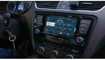 Sticlă hibridă de protecție Pixsel monitor SKODA OCTAVIA - 6.4“ 2013 - 2016