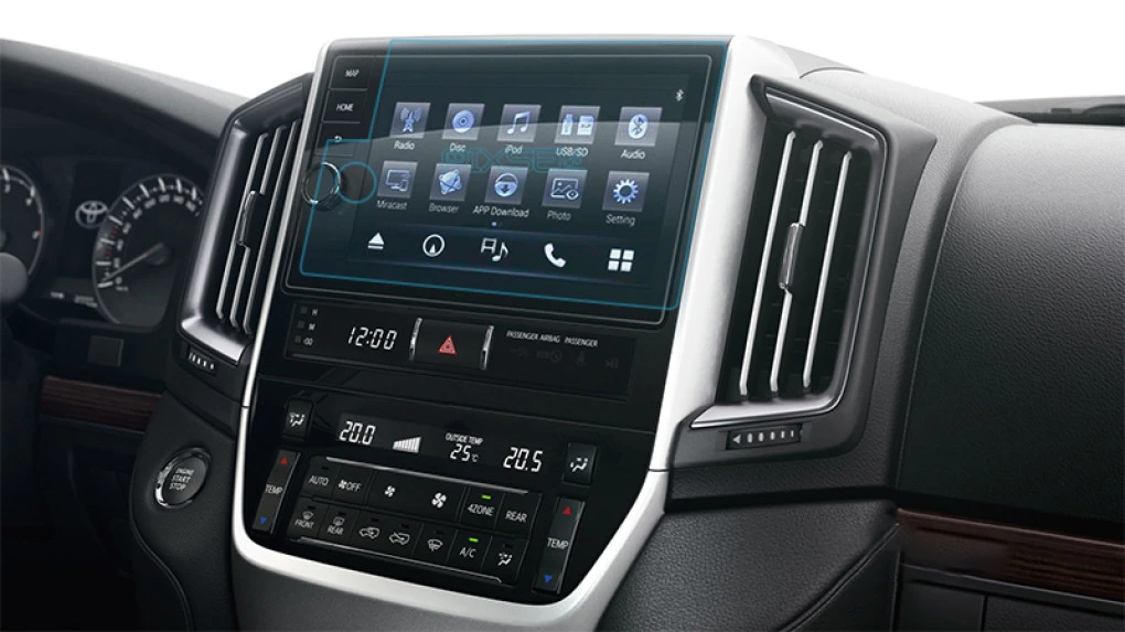 Sticlă hibridă de protecție Pixsel monitor TOYOTA LAND CRUISER 200 - 10.1“ 2017 - 2019