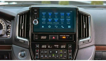 Sticlă hibridă de protecție Pixsel monitor TOYOTA LAND CRUISER 200 - 10.1“ 2017 - 2021