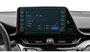 Sticlă hibridă de protecție Pixsel monitor TOYOTA C-HR - 10.3“ 2019 - 2024