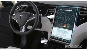 Sticlă hibridă de protecție Pixsel monitor TESLA MODEL S - 16.8“ 2016 - 2021