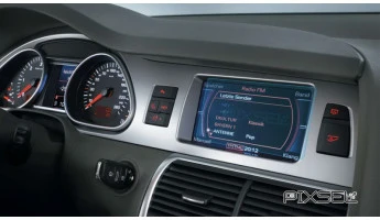 Sticlă hibridă de protecție Pixsel monitor AUDI Q7 / SQ7 / RSQ7 - 6.7“ 2006 - 2014