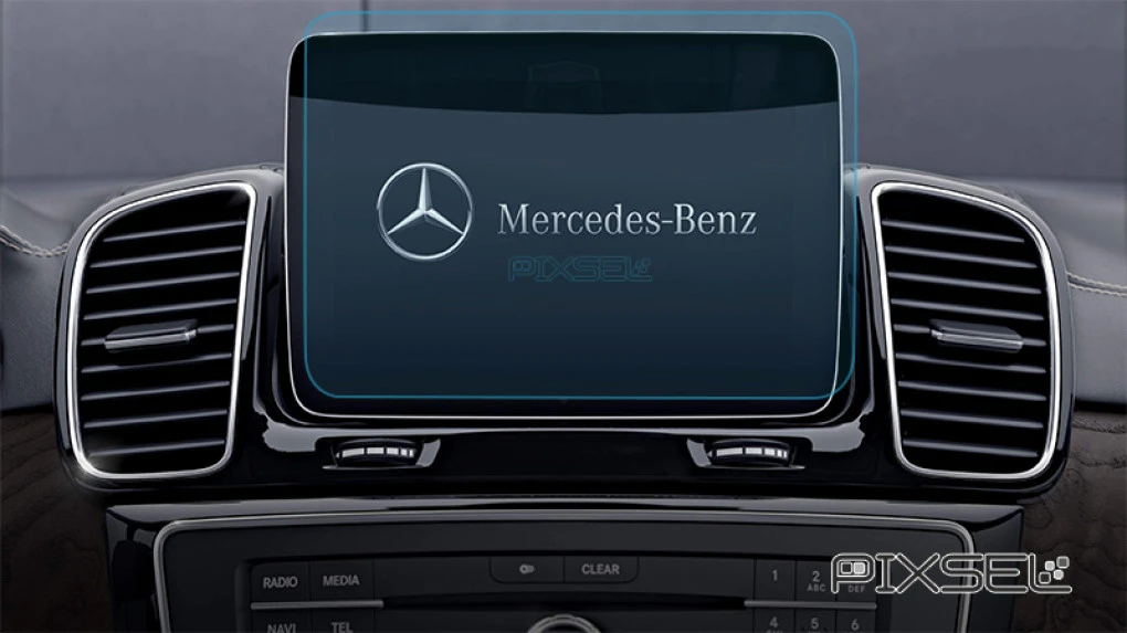 Sticlă de protecție Pixsel monitor MERCEDES BENZ GLE-CLASS - 9.8“ 2015 - 2018