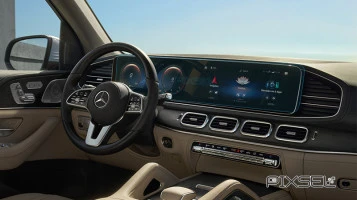 Sticlă hibridă de protecție Pixsel panoul de bord MERCEDES BENZ GLE-CLASS - 28.5“ 2019 -