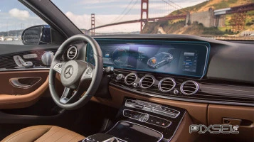 Sticlă hibridă de protecție Pixsel panoul de bord MERCEDES BENZ E-CLASS - 28.5“ 2017 - 2018