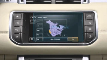 Sticlă de protecție Pixsel monitor LAND ROVER RANGE ROVER EVOQUE - 7.6“ 2011 - 2015