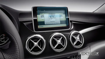 Sticlă hibridă de protecție Pixsel monitor MERCEDES BENZ B-CLASS - 6.9“ 2016 - 2017