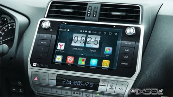 Sticlă hibridă de protecție Pixsel monitor TOYOTA PRADO - 8“ 2018 - 2019