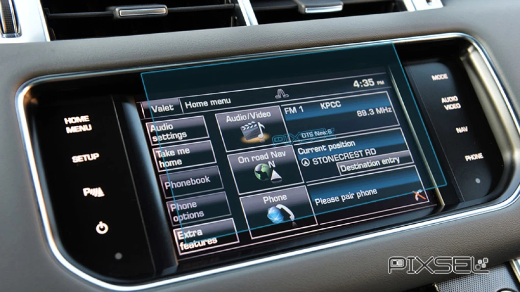 Sticlă hibridă de protecție Pixsel monitor LAND ROVER RANGE ROVER SPORT - 7.6“ 2014 - 2017