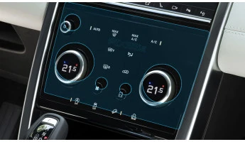 Sticlă hibridă de protecție Pixsel controlul climatizării LAND ROVER RANGE ROVER EVOQUE - 10.7“ 2019 - 2023
