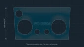 Sticlă de protecție Pixsel controlul climatizării LAND ROVER DISCOVERY SPORT - 10.4“ 2022 -