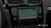 Sticlă hibridă de protecție Pixsel monitor VOLKSWAGEN GOLF - 6.3“ 2013 - 2017