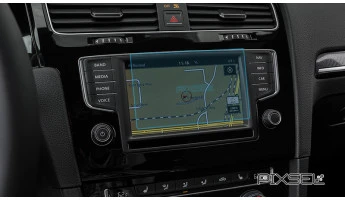 Sticlă hibridă de protecție Pixsel monitor VOLKSWAGEN GOLF - 6.3“ 2013 - 2017
