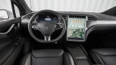 Sticlă hibridă de protecție Pixsel monitor TESLA MODEL X - 16.8“ 2015 -