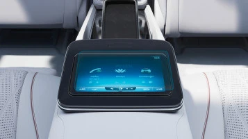 Sticlă hibridă de protecție Pixsel tableta din spate MERCEDES BENZ GLS-CLASS - 8.3“ 2019 - 2023