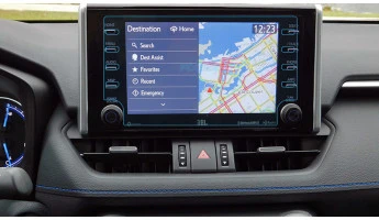 Sticlă hibridă de protecție Pixsel monitor TOYOTA RAV4 - 10.3“ 2019 - 2021