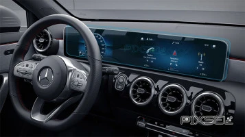 Sticlă hibridă de protecție Pixsel panoul de bord MERCEDES BENZ GLA-CLASS - 24.7“ 2019 -