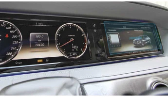 Sticlă hibridă de protecție Pixsel monitor MERCEDES BENZ S-CLASS - 12.1“ 2013 - 2017