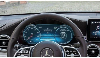 Sticlă hibridă de protecție Pixsel panoul de bord MERCEDES BENZ C-CLASS - 12.1“ 2018 - 2020