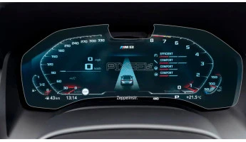 Sticlă hibridă de protecție Pixsel panoul de instrumente cu cameră BMW 8 / M8 - 13.9“ 2018 - (G14, G15, G16 / F91, F92, F93)