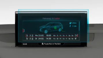 Sticlă hibridă de protecție Pixsel monitor AUDI Q7 / SQ7 / RSQ7 - 9.1“ 2015 - 2018