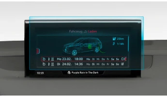 Sticlă hibridă de protecție Pixsel monitor AUDI Q7 / SQ7 / RSQ7 - 9.1“ 2015 - 2018