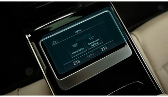 Sticlă de protecție Pixsel controlul climatizării din spate AUDI A8 / S8 - 7.3“ 2023 -