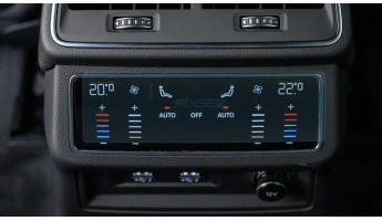 Sticlă hibridă de protecție Pixsel controlul climatizării din spate AUDI A6 / S6 / RS6 - 6.6“ 2019 - 2025