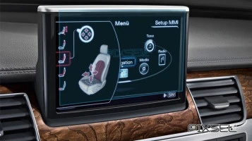 Sticlă hibridă de protecție Pixsel monitor AUDI A8 / S8 - 7.7“ 2014 - 2017