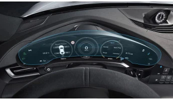 Sticlă hibridă de protecție Pixsel panoul de bord PORSCHE TAYCAN - 20.5“ 2020 -