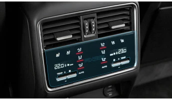 Sticlă hibridă de protecție Pixsel controlul climatizării din spate PORSCHE CAYENNE - 8.6“ 2018 - 2022