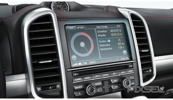 Sticlă hibridă de protecție Pixsel monitor PORSCHE CAYENNE - 7“ 2017 - 2018