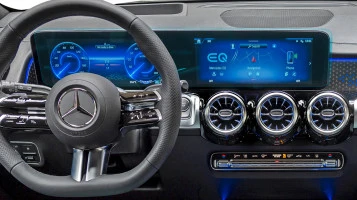 Sticlă hibridă de protecție Pixsel panoul de bord MERCEDES BENZ EQB - 24.7“ 2023 -