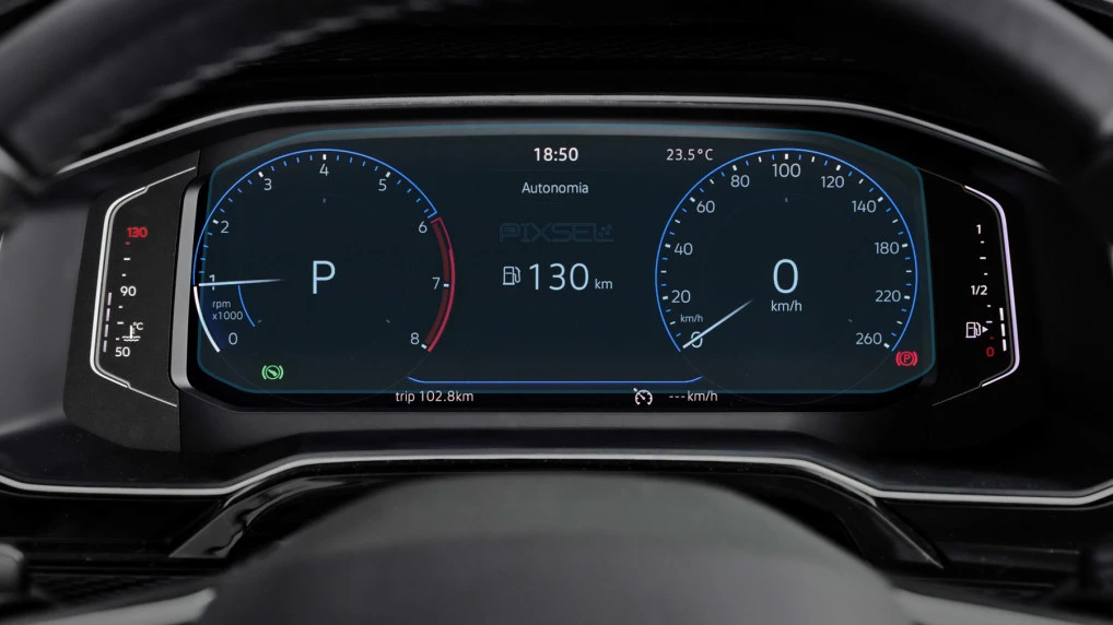 Sticlă hibridă de protecție Pixsel panoul de bord VOLKSWAGEN POLO - 9.9“ 2017 -