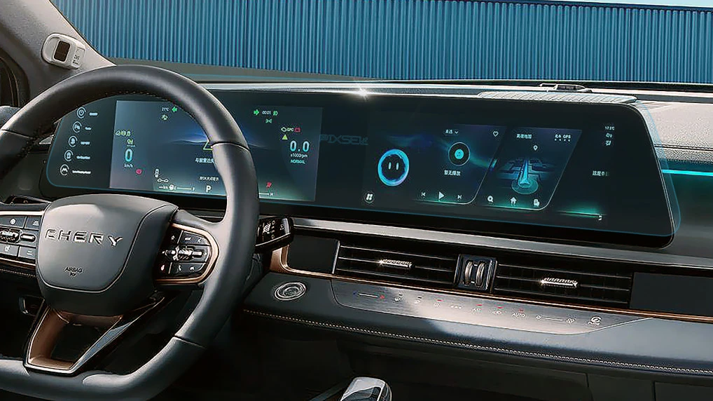 Sticlă hibridă de protecție Pixsel panoul de bord CHERY OMODA 5 - 33.2“ 2022 -