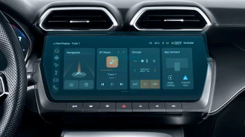 Sticlă hibridă de protecție Pixsel monitor MG ZS - 14.2“ 2024 -