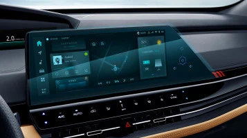 Sticlă hibridă de protecție Pixsel monitor CHANGAN UNI-K - 18.4“ 2025 -