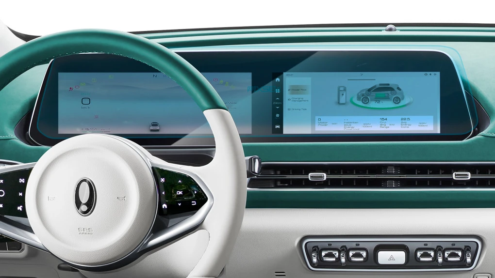 Sticlă hibridă de protecție Pixsel monitor ORA 03 - 25.5“ 2023 -