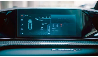 Sticlă hibridă de protecție Pixsel monitor FERRARI PUROSANGUE - 11.9“ 2023 -