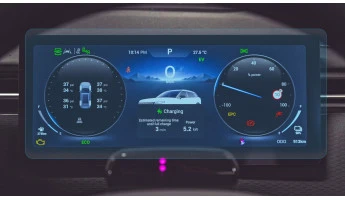 Sticlă hibridă de protecție Pixsel panoul de bord JAECOO 7 - 11.5“ 2023 -