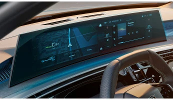 Sticlă hibridă de protecție Pixsel panoul de bord PEUGEOT 3008 - 27.9“ 2024 -