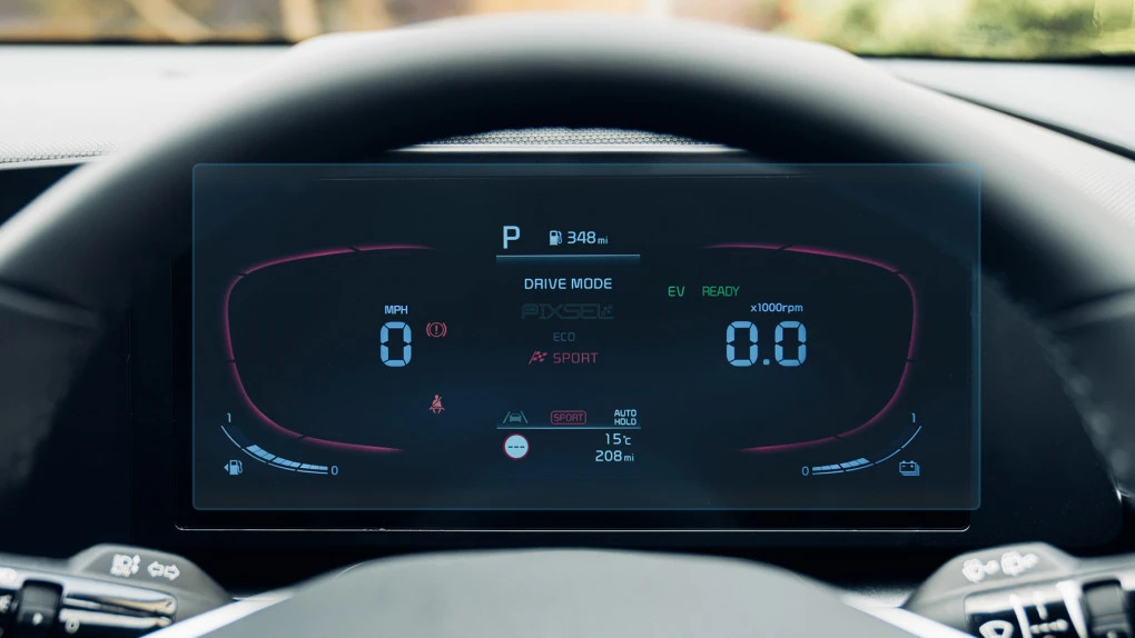Sticlă de protecție Pixsel panoul de bord KIA NIRO - 12.2“ 2022 -