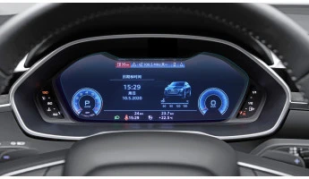 Sticlă hibridă de protecție Pixsel panoul de bord AUDI Q3 / RSQ3 - 12“ 2019 - 2025