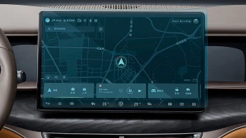 Sticlă hibridă de protecție Pixsel monitor DENZA D9 - 16.3“ 2022 -