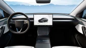 Sticlă hibridă de protecție Pixsel monitor TESLA MODEL Y - 16“ 2025 -