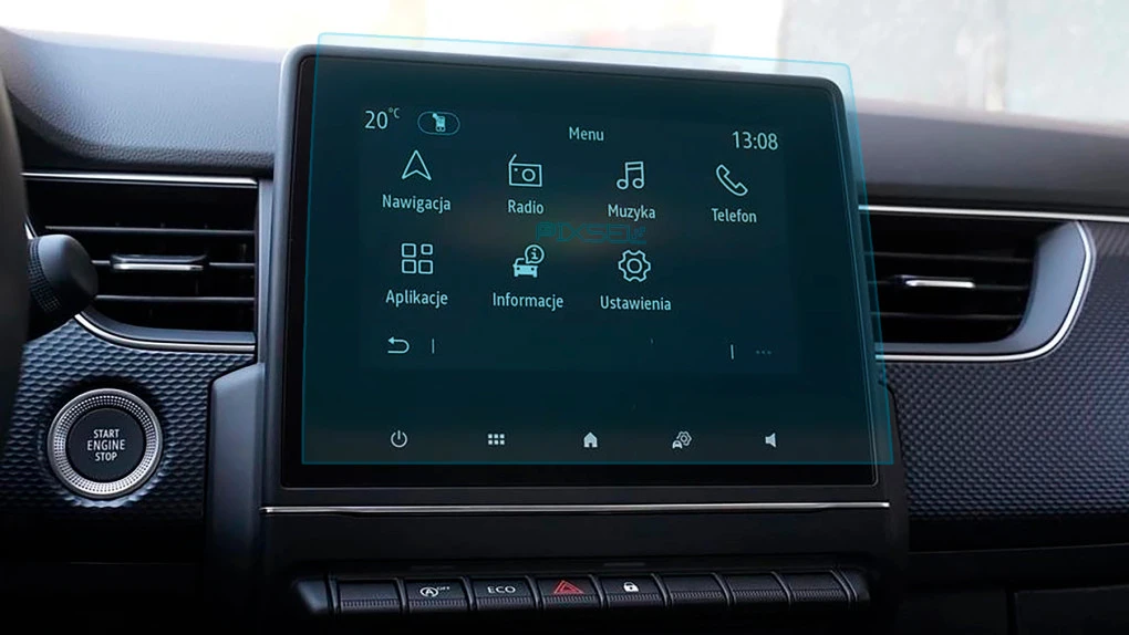 Sticlă hibridă de protecție Pixsel monitor RENAULT ARKANA - 9.6“ 2024 -