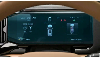 Sticlă hibridă de protecție Pixsel panoul de bord BYD LEOPARD 8 - 15.2“ 2024 -