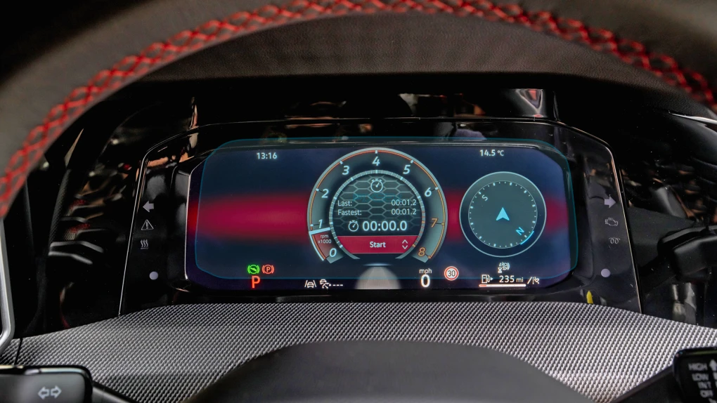 Sticlă hibridă de protecție Pixsel panoul de bord VOLKSWAGEN GOLF - 10“ 2024 -