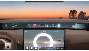 Sticlă hibridă de protecție Pixsel panoul de bord AVATR 07 - 37.1“ 2024 -