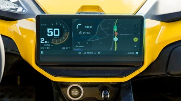 Sticlă hibridă de protecție Pixsel monitor BRP CAN-AM MAVERICK R 2024 + 10.25“